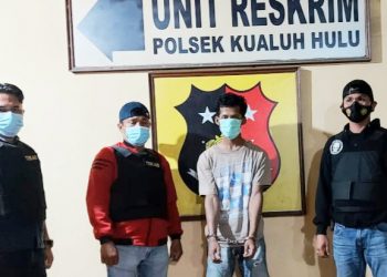 Bantu Jual Hasil Curian, Warga Asal Asahan Diamankan Personil Polsek Kualuh Hulu