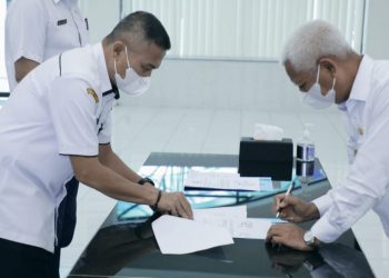 OPD dan Camat Tandatangani Perjanjian Tingkatkan Kinerja, Bupati Asahan: Bagian Terpenting SAKIP Kemenpan-RB