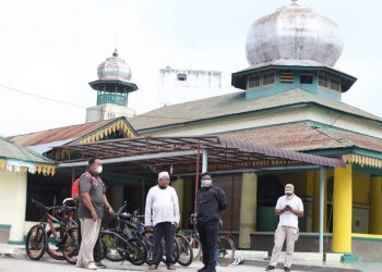 Tinjau Masjid Raya Sultan Ahmadsyah, Wali Kota Tanjungbalai: Pelaksanaan MTQ Ke-53 Harus Patuhi Protokol Kesehatan