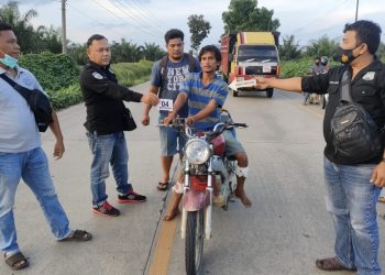 Begini Aksi Tersangka E dan AP Saat Melempari Truk di Jalinsum Asahan