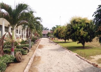 Pekerjaan Paving Block SMKN 2 Kualuh Selatan Labura, Langgar Perpres