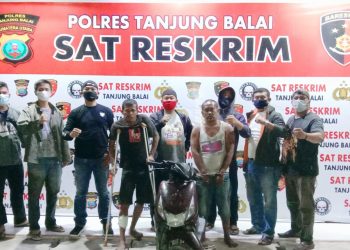 Dua Tersangka Pencuri Sepedamotor di Tanjungbalai Diringkus Polisi, Salahsatunya Ditembak