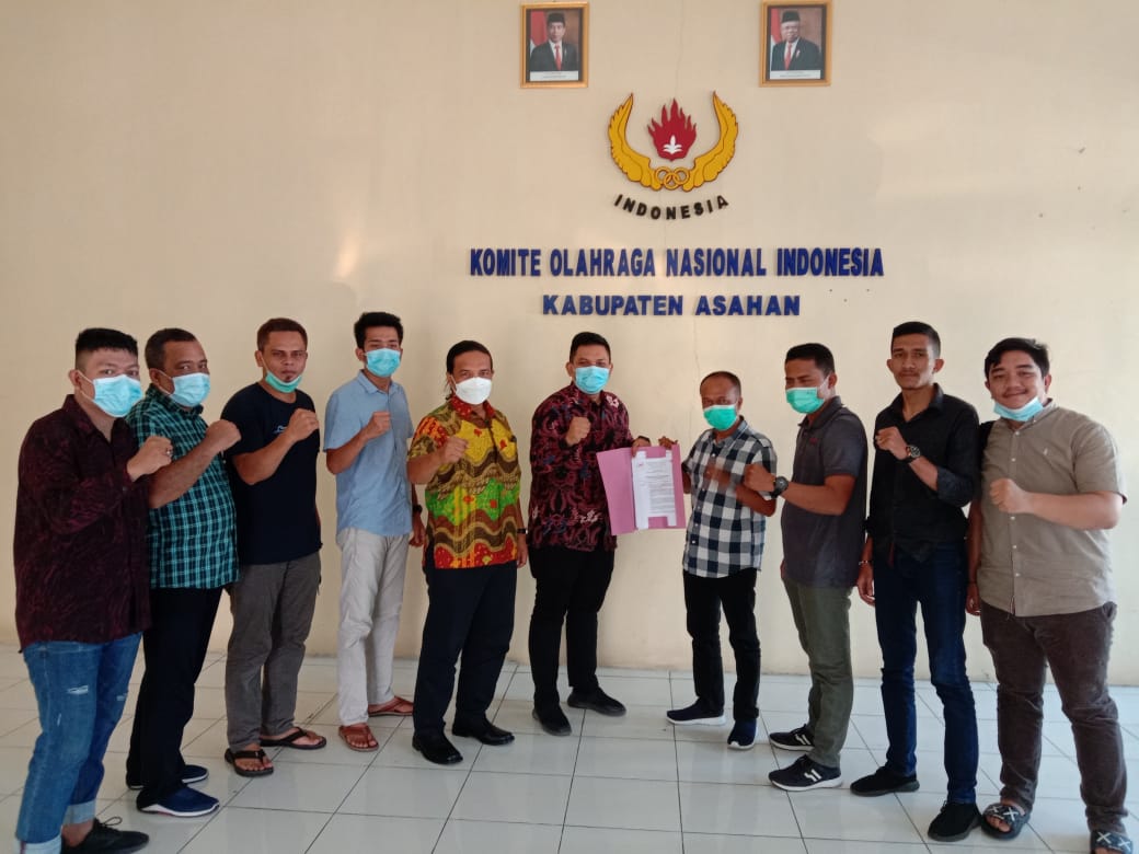 Terima Audiensi Pengurus ESI Kabupaten Asahan, Ini Pesan Ketua KONI