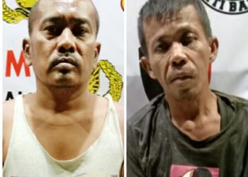 Dua Pelaku Curanmor Keok Ditangan Tekab Polres Tanjungbalai, Satu Diberi ‘Kado’ Timah Panas.
