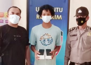 Curi Hp Rekan Kerja, Wahyudi Syahputra Diamankan Polsek Teluk Nibung