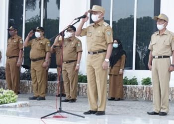 Pimpin Apel Gabungan, Bupati Asahan: ASN Harus Tanggung Jawab Setiap Pekerjaan Sesuai Tupoksi