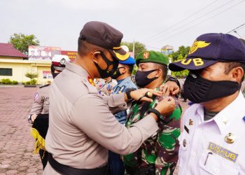 Kapolres Tanjungbalai Pimpin Apel Gelar Pasukan Operasi Keselamatan Toba 2021