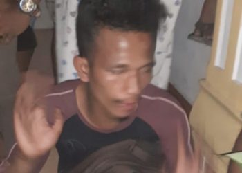 Warga Jebak Tersangka Pencuri Sepedamotor di Meranti