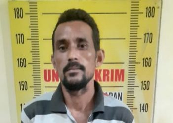 Sering Curi TBS PT BSP, Abdul Muis Batubara Nginap di Sel Polsek Kota Kisaran