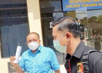 Sekda Tanjungbalai Yusmada Hadiri Pemeriksaan KPK di Polres