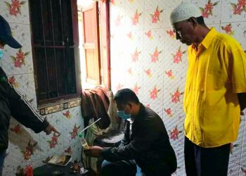 Terlibat Narkoba, Tiga Warga Sei Apung Diringkus Polsek Sei Kepayang, Satu Kabur