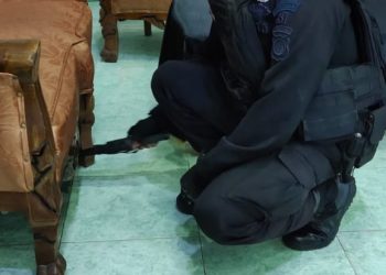 Amankan Perayaan Jumat Agung, Polres dan Sat Brimob Sterilkan Gereja se Kota Tanjungbalai