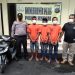 Tersangka pelaku curanmor dan penadah