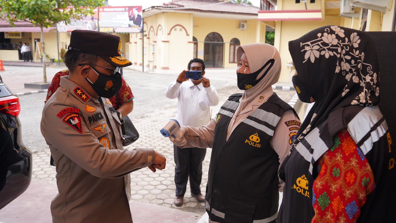 Kapoldasu tiba di Polres Tanjungbalai