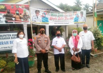 Kapolsek Kota Kisaran Tinjau Kesiapan Pos Covid-19 Kelurahan Bunut