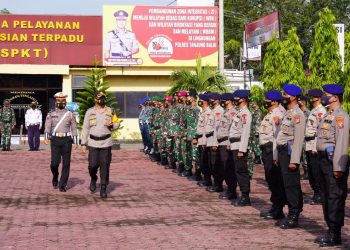 Libatkan 170 Personil Polres Tanjungbalai Gelar Operasi Ketupat Toba 2021