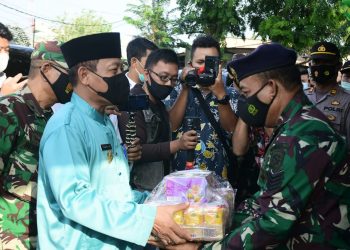 Plt Wali Kota Tanjungbalai Bersama Forkopimda Tinjau 3 Pos Pengamanan Idul Fitri 