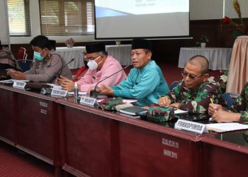 Jelang Idul Fitri, Plt Wali Kota Tanjungbalai Gelar Rakor Pemberlakuan PPKM