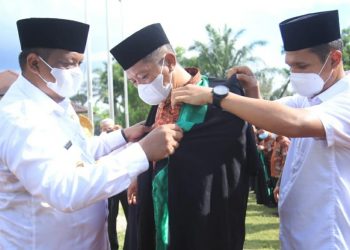 Pj Bupati Labuhanbatu Lantik Dewan Hakim dan Juri Kegiatan MTQ