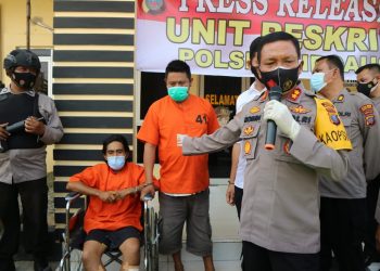 Tersangka Pembunuh Janda dan Penadah Barang Curian Diringkus