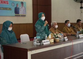 TP PKK Kabupaten Pelajari Budidaya Pisang Barangan Merah dan Kultur Jaringan