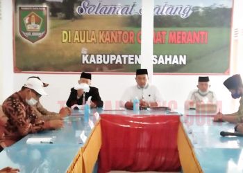 Seluruh Aparatur Kecamatan Meranti Sepakat Sisihkan Gaji untuk Zakat dan Infaq