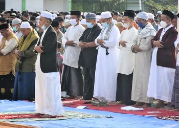Patuhi Prokes, Pemko Tanjungbalai Gelar Shalat Idul Fitri di Lapangan Sultan Abdul Jalil Rahmadsyah  