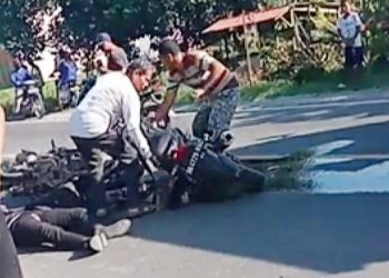 Laga Kambing Vixion VS Beat di Jalinsum Batubara, Warga Meranti Asahan Tewas