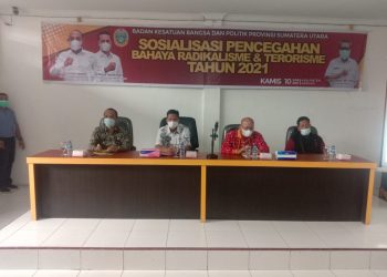 Kesbangpol Asahan Gelar Sosialisasi Pencegahan Bahaya Radikalisme dan Terorisme