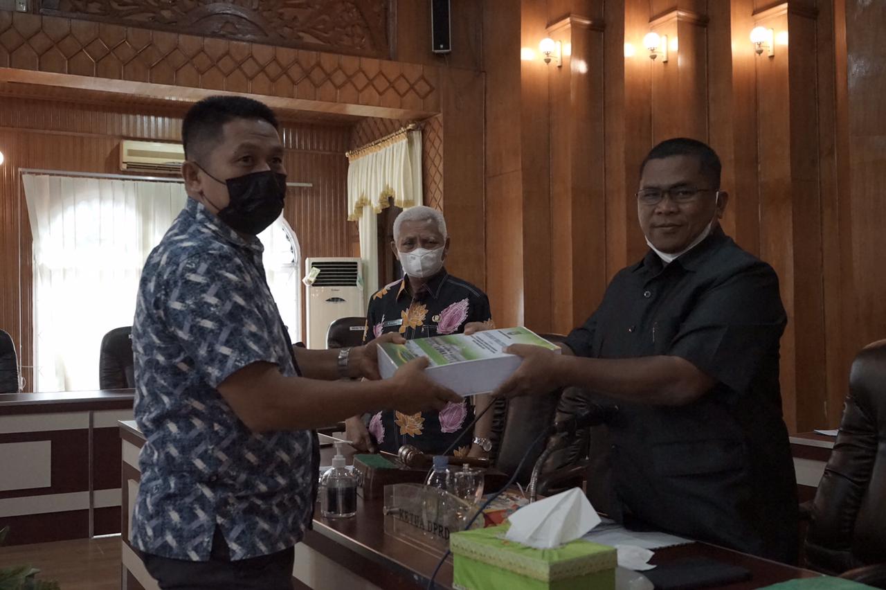 Ini Penjelasan Bupati Asahan Terhadap Ranperda Tentang RPJMD 2021-2026