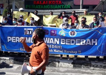 Aksi Damai Jurnalis Siantar – Simalungun, Tangkap Pembunuh Wartawan Marsal Harahap