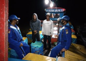 Cegah Corona, Polres Tanjungbalai Sosialisasikan Prokes di Darat dan Perairan