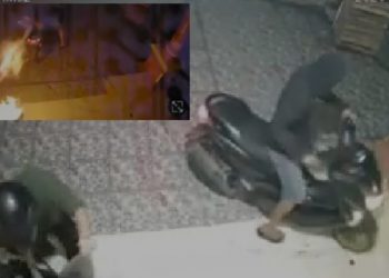 Rumah Warga di Tanjungbalai Dibakar OTK, Terekam CCTV