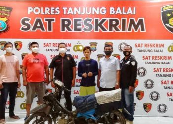 Menjambret Lagi, Fernando Siallagan Kembali Diamankan Sat Reskrim Polres Tanjungbalai