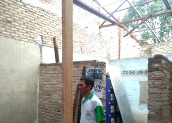 Hujan dan Angin Kencang Rusak Puluhan Rumah Warga di Meranti Asahan