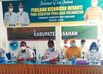 Dorong Pelayanan Terbaik ke Warga, Tim Penilai Asahan Lakukan Penilaian di Kecamatan Meranti