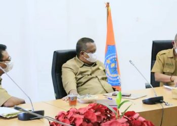 Pemkab Labuhanbatu Bahas PTMT Masa Pandemi Covid-19