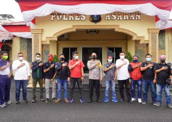 Kapolres Asahan Ajak Wartawan Coffee Morning