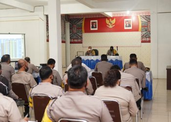 Kapolres Asahan: Bhabinkamtibmas harus Tingkatkan Kinerja di Tengah Peningkatan Pandemi Covid -19