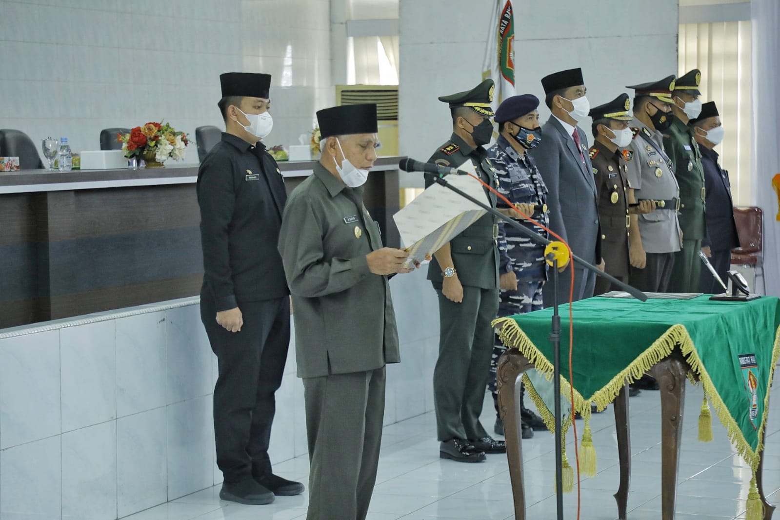 Bupati Asahan Berharap, Anggota Paskibra Bisa Menjadi Manusia yang Religius dan Berkarakter