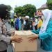 Ini Pesan Waka Polres Asahan saat Salurkan 2.000 Paket Sembako untuk Warga Terdampak Covid -19