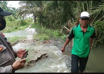 Hari Kemerdekaan RI ke-76, Warga Desa Meranti Kebanjiran
