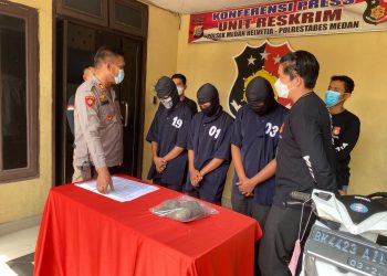 Tiga Pencuri Sepedamotor Ini Diringkus Polisi