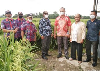 Sampaikan Pesan Bupati Asahan, Camat Rawang Panca Arga Silaturahmi Dengan Perangkat Desa