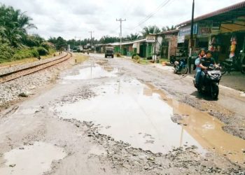 Pemerintah Diminta Perbaiki Jalan Provinsi dari Kabupaten Asahan ke Tobasa yang Rusak Parah