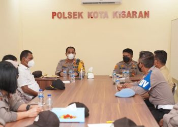 Kapolres Asahan: Jaga Kondusifitas Kamtibmas di Wilayah Polsek Kota Kisaran