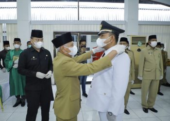 Ini Pesan Bupati Asahan Saat Melantik 49 Pejabat