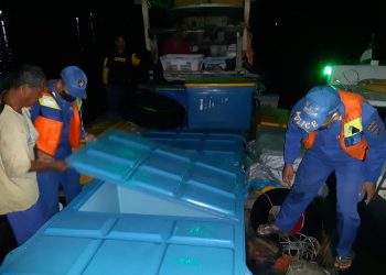 Amankan Perairan, Satpolair Polres Tanjungbalai Gelar Patroli Rutin