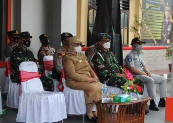 (Budi/taslabnews) Wakil Bupati Labuhanbatu Hj.Ellya Rosa Siregar.