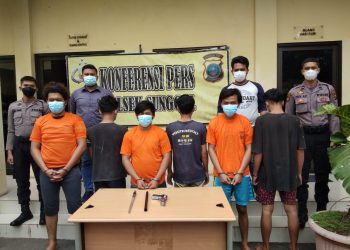 Kelompok Genk Motor Perusak Cafe Diringkus Polisi